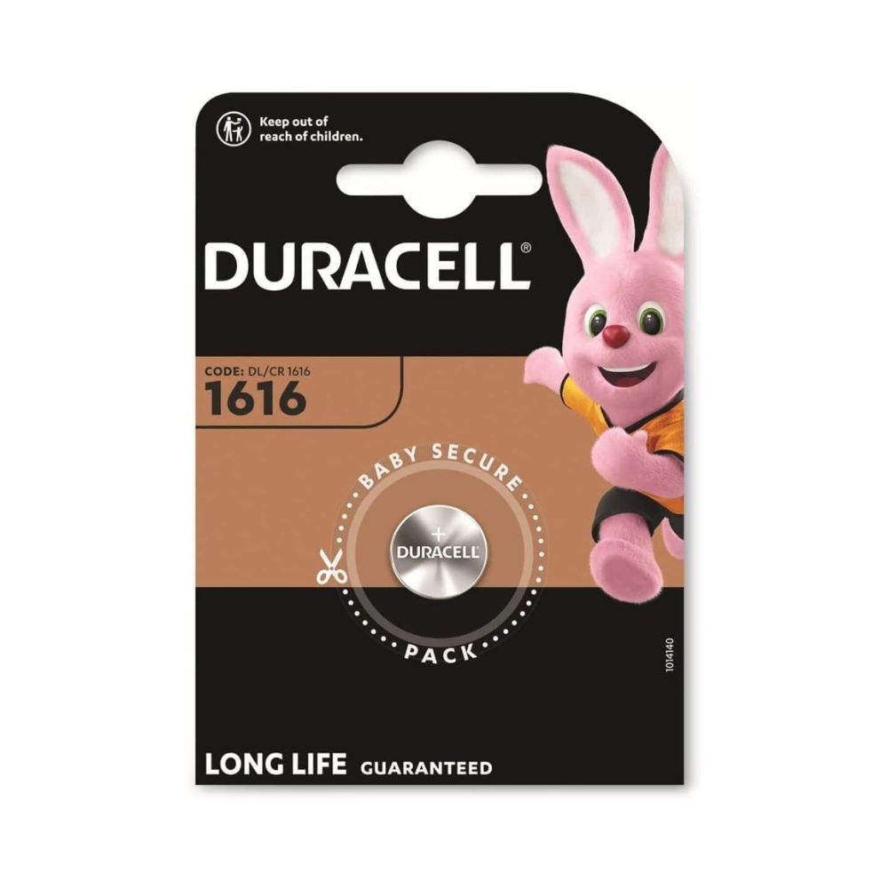 Duracell 1616 (3V) Lithium 1 Pk