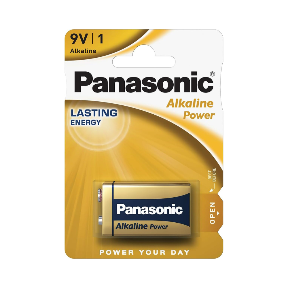 Panasonic 9v (6lr6) Alkaline Battery