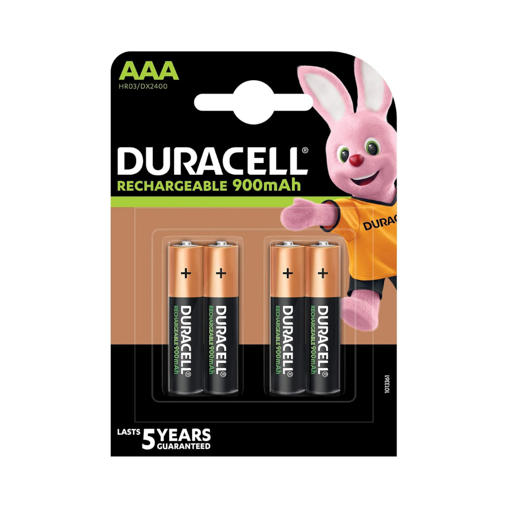 Duracell AAA Rechargeable 4pk (900 Mah)