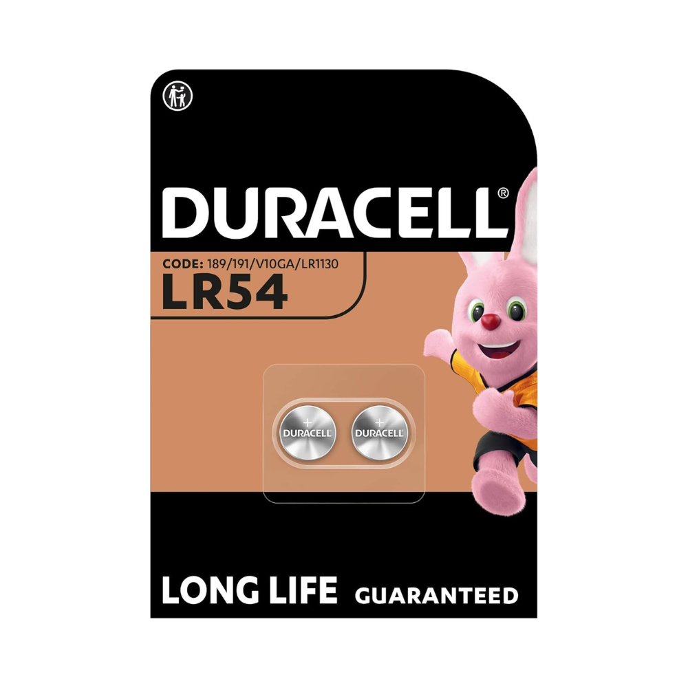 Duracell LR54 Alkaline (389/390/1130) 2pk