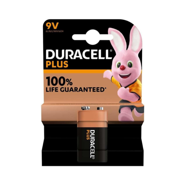 Duracell 9v/MN1604 Plus 1pk