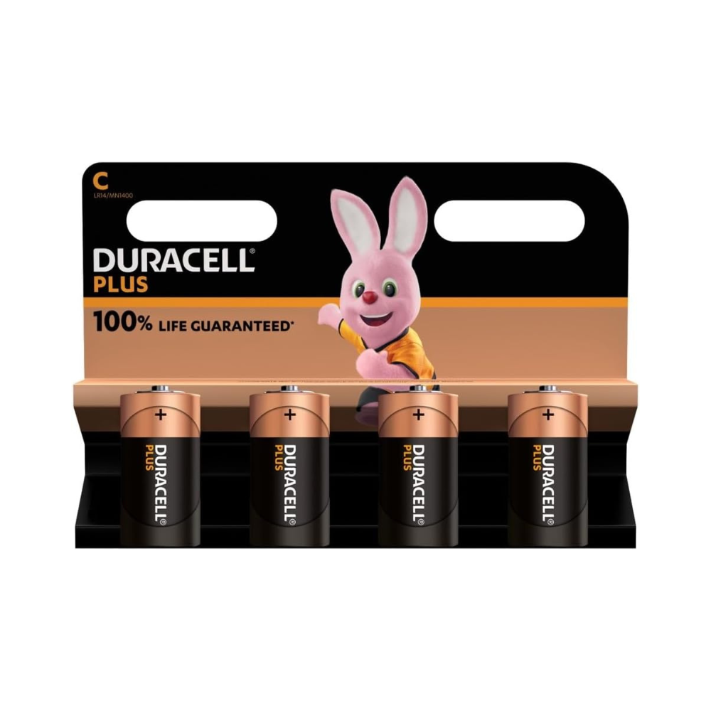 Duracell C (Mn1400) Plus 2pk (BOX)