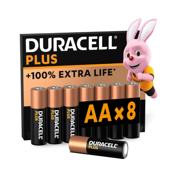 Duracell AA ( 8pk) Plus