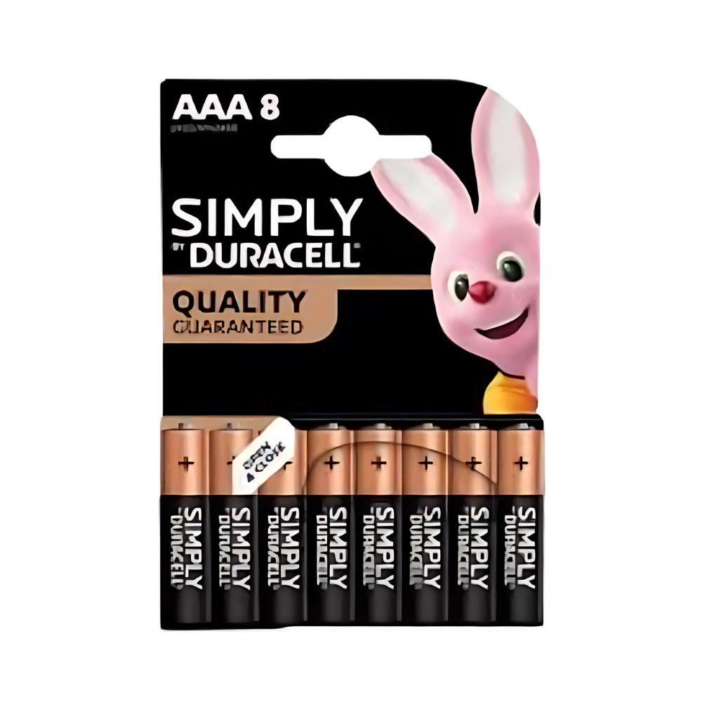 Duracell AAA 8pk Simply