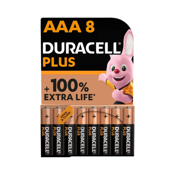 Duracell AAA Plus Pk8