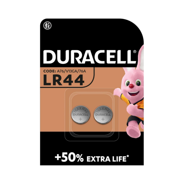 Duracell LR44 Batteries 2 Pack